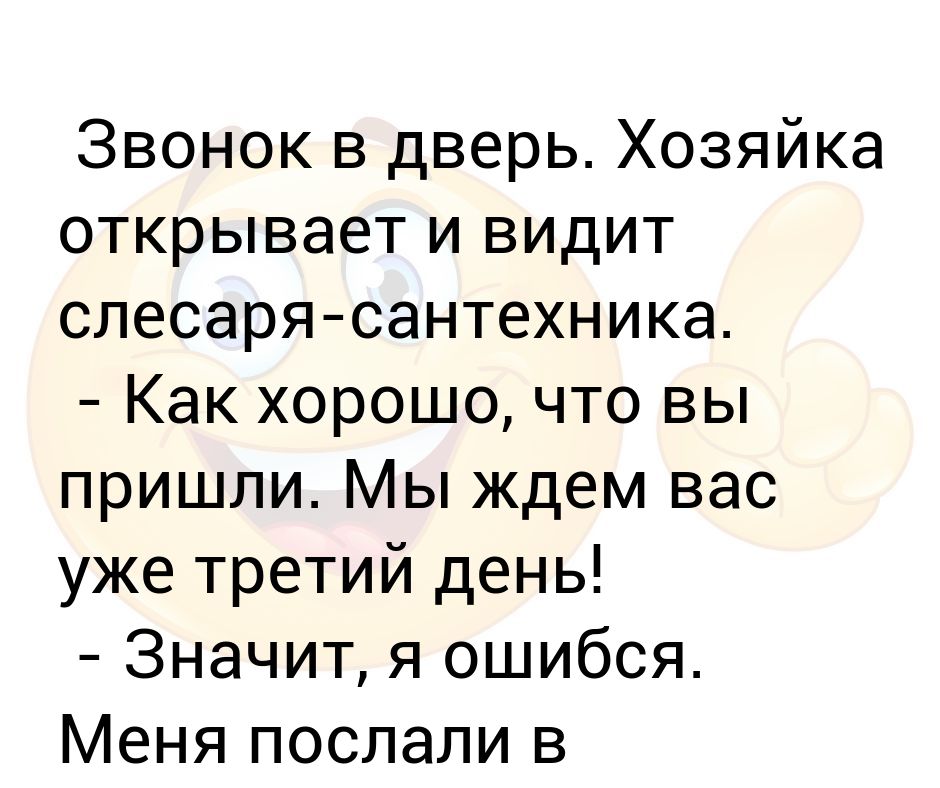 Анекдоты про сантехников в картинках