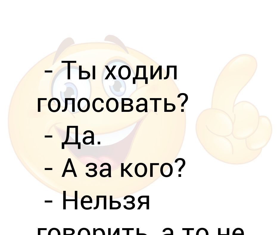 Не ходи голосовать