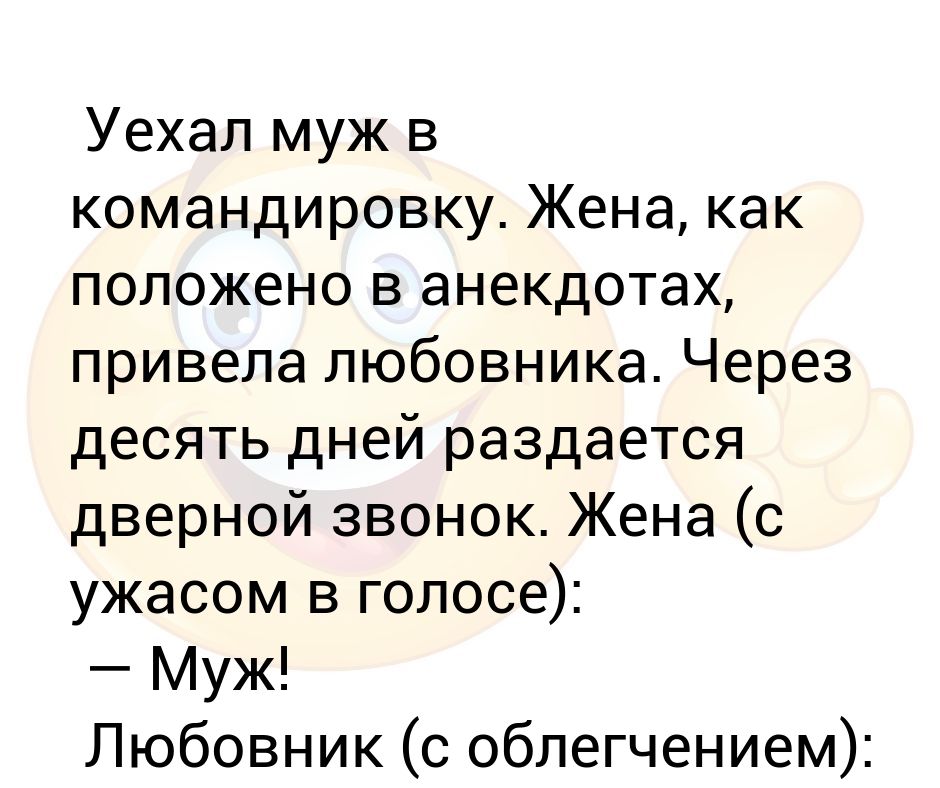 Жена в командировке. Муж в командировке. Муж уехал в командировку. Мужчина уезжает в командировку. Уехал муж в командировку анекдот.